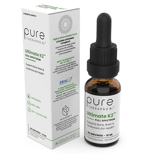 Liquid Liposomal Vitamin K2 Drops 600mcg Vegan 90 Servings L6392