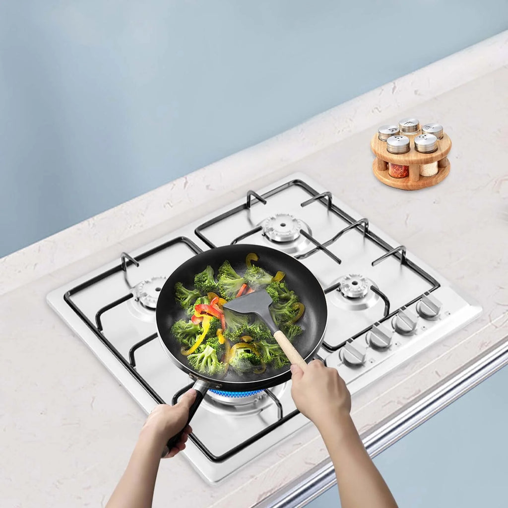 Stainless Steel Built-in Gas Cooktop 4 Burners Natural gas LPG K896