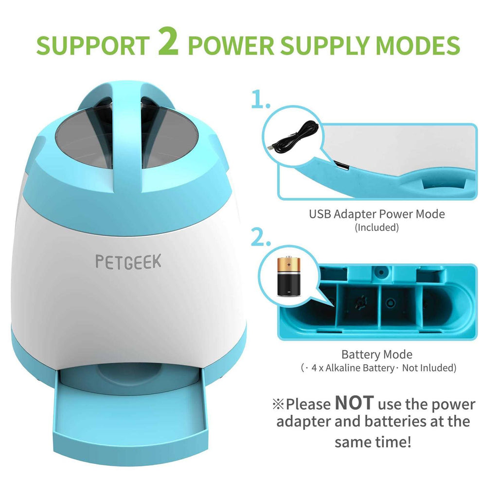 Automatic Pet Feeder Treat Dispenser Dog Toy P30761