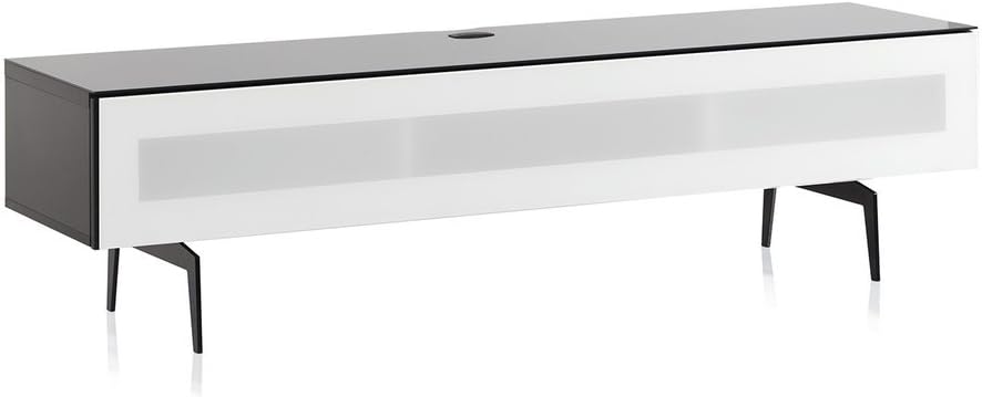 Black Wood and Glass TV Stand Q4744