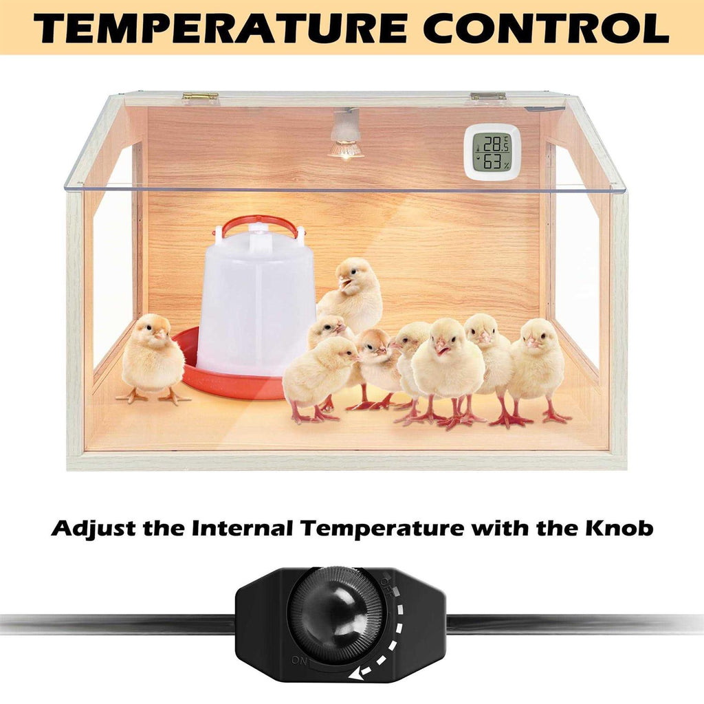 Intelligent Brooder Box with Built-in Heating Lamps T974