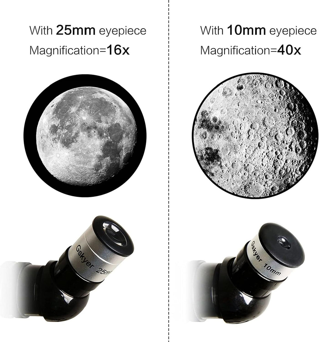70mm Aperture 400mm AZ Mount Refracting Telescope with Phone Adapter and Wireless Remote J8240