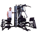 210lbs Multi-Station Gym Machine with Leg and Calf Press Attachment T128806