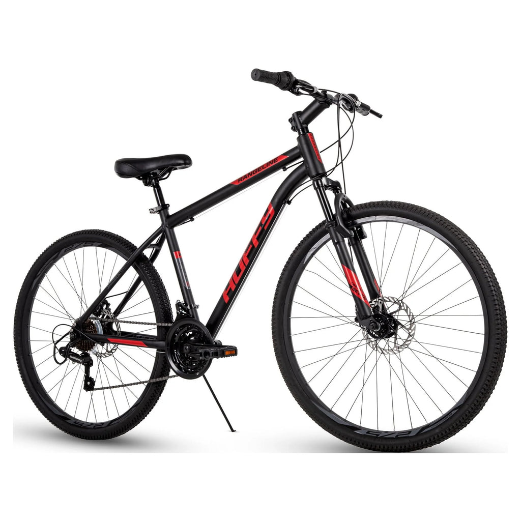 Black and Red Mountain Bikes D607380