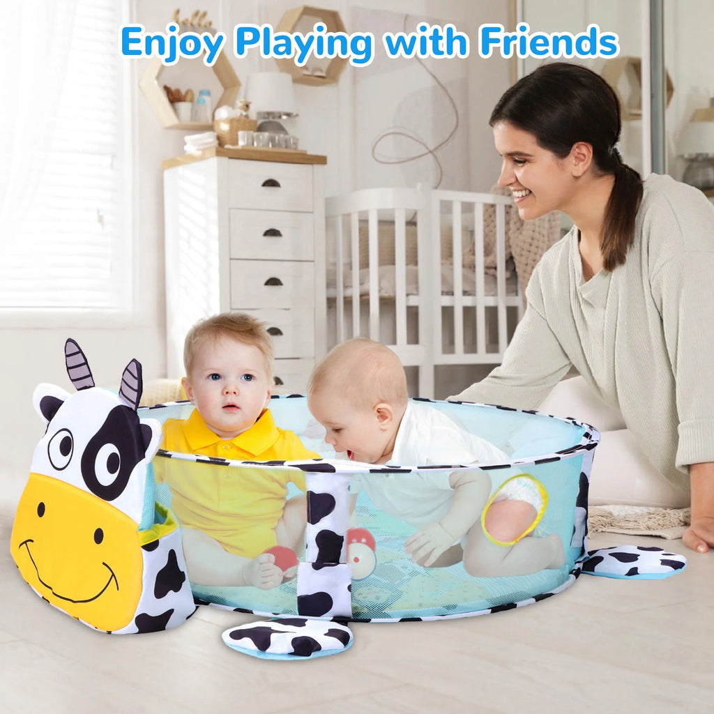 Baby Play Mat with 4 Hanging Toys 30 Balls P284191