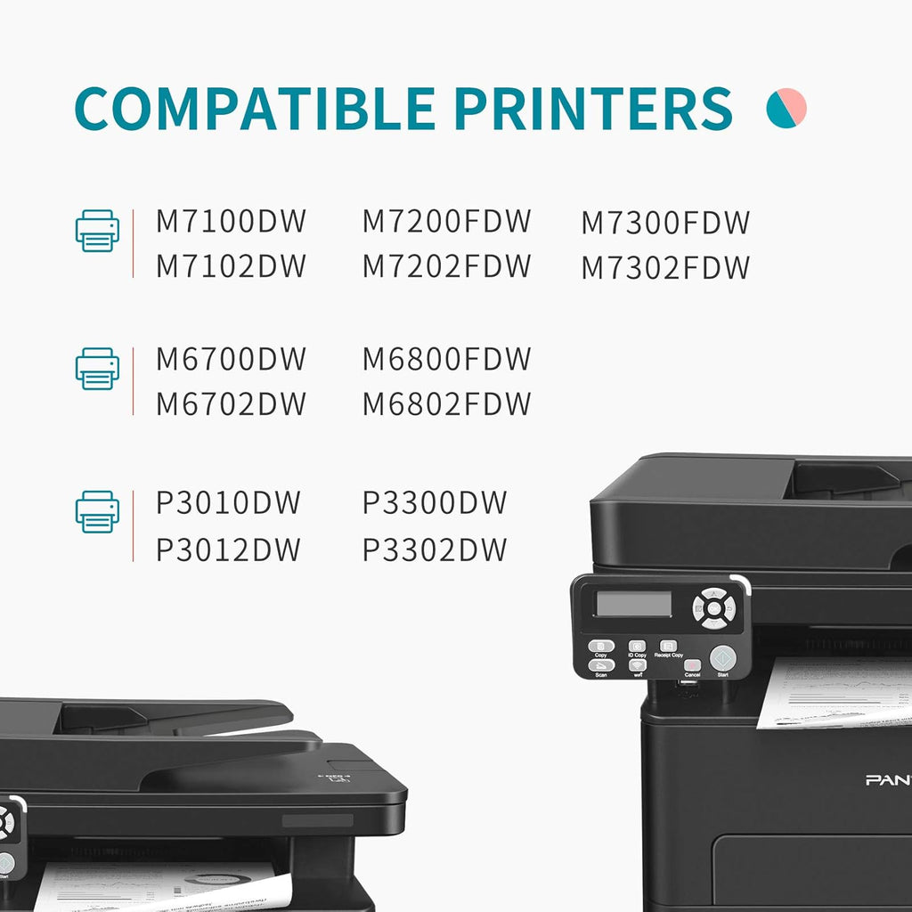 Black Toner Cartridge Pack of 2 T7069