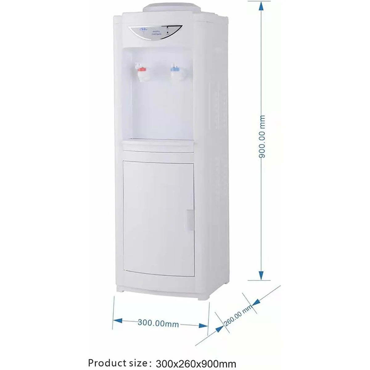 Hot & Cool Top Loading Water Cooler Dispenser with Child Safety Lock D54487