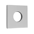 Square Escutcheon Satin Brass G87423