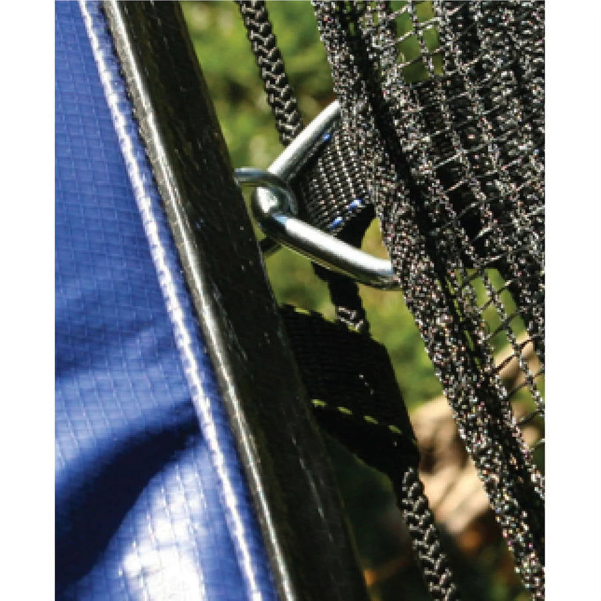 8' Trampoline with Safety Enclosure, Blue H43222