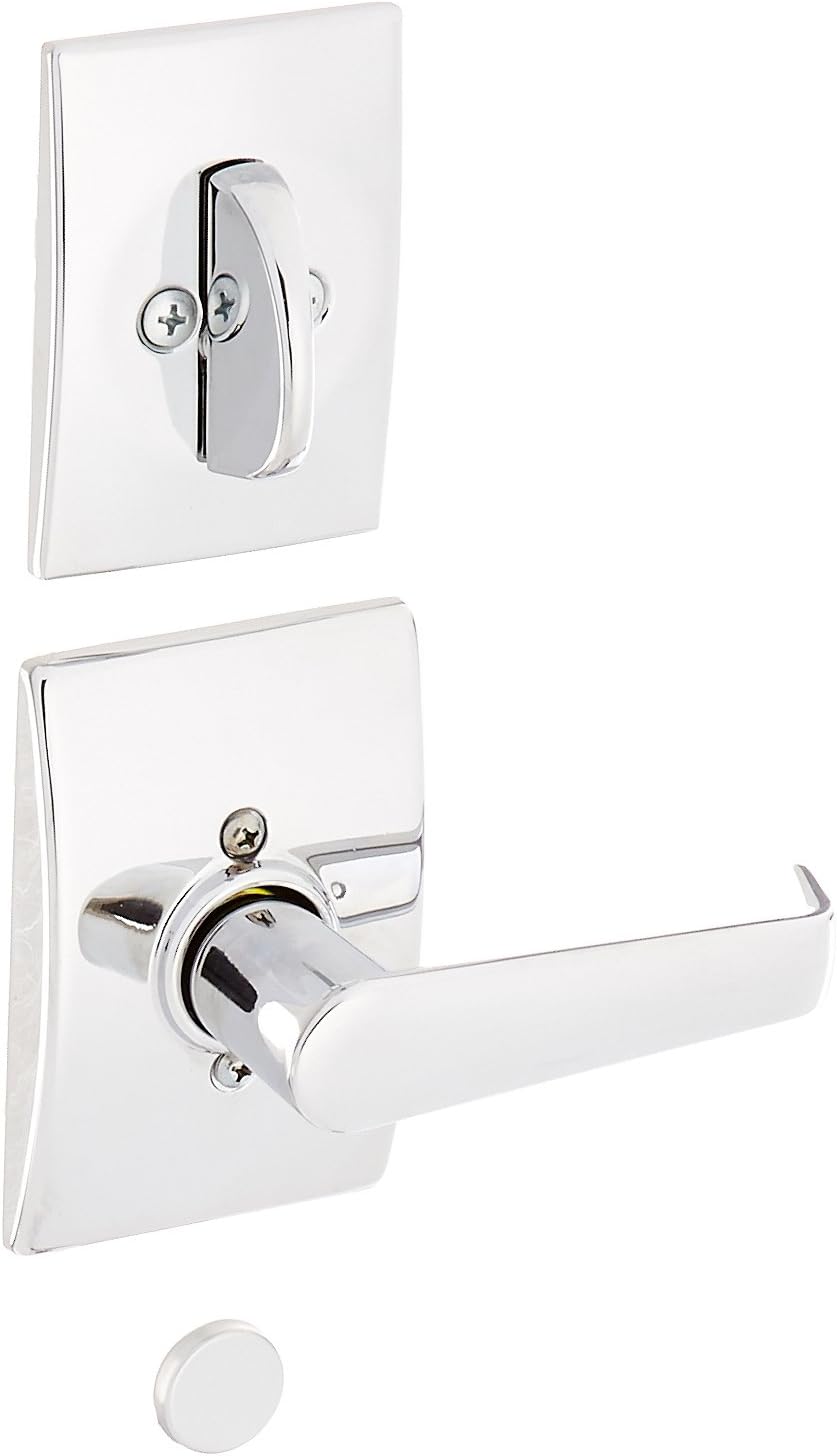 Polished Chrome Dummy Handleset with Lever Pack of 2 J1487