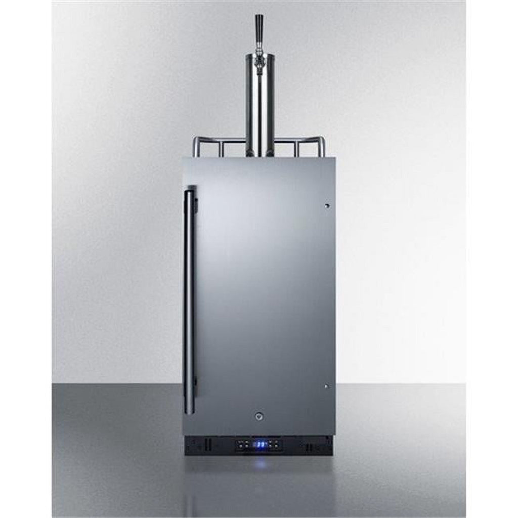 Black Built-In Undercounter Beer Dispenser Y5485