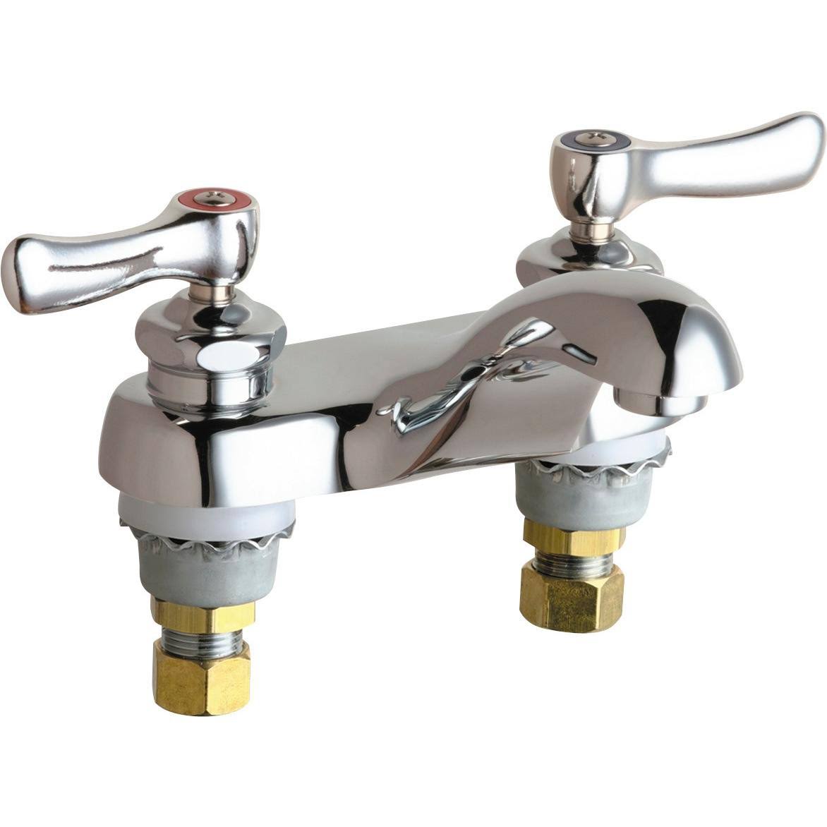 4-Inch Centerset Lavatory Faucet with Lever Handles, Chrome Q2003