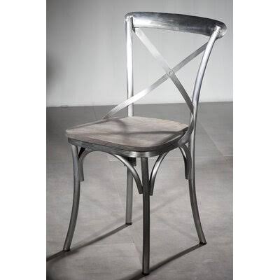 Antique Zinc/Gray Solid Wood Dining Chair K2435
