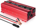 Car Power Inverter DC 12V to 110V AC Converter with Dual AC Outlets and Dual USB F3533