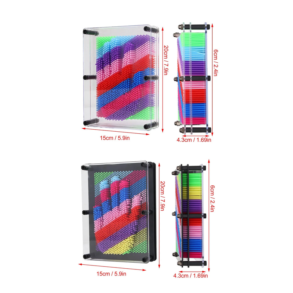 3d Pin Art Toy Needle Board S721