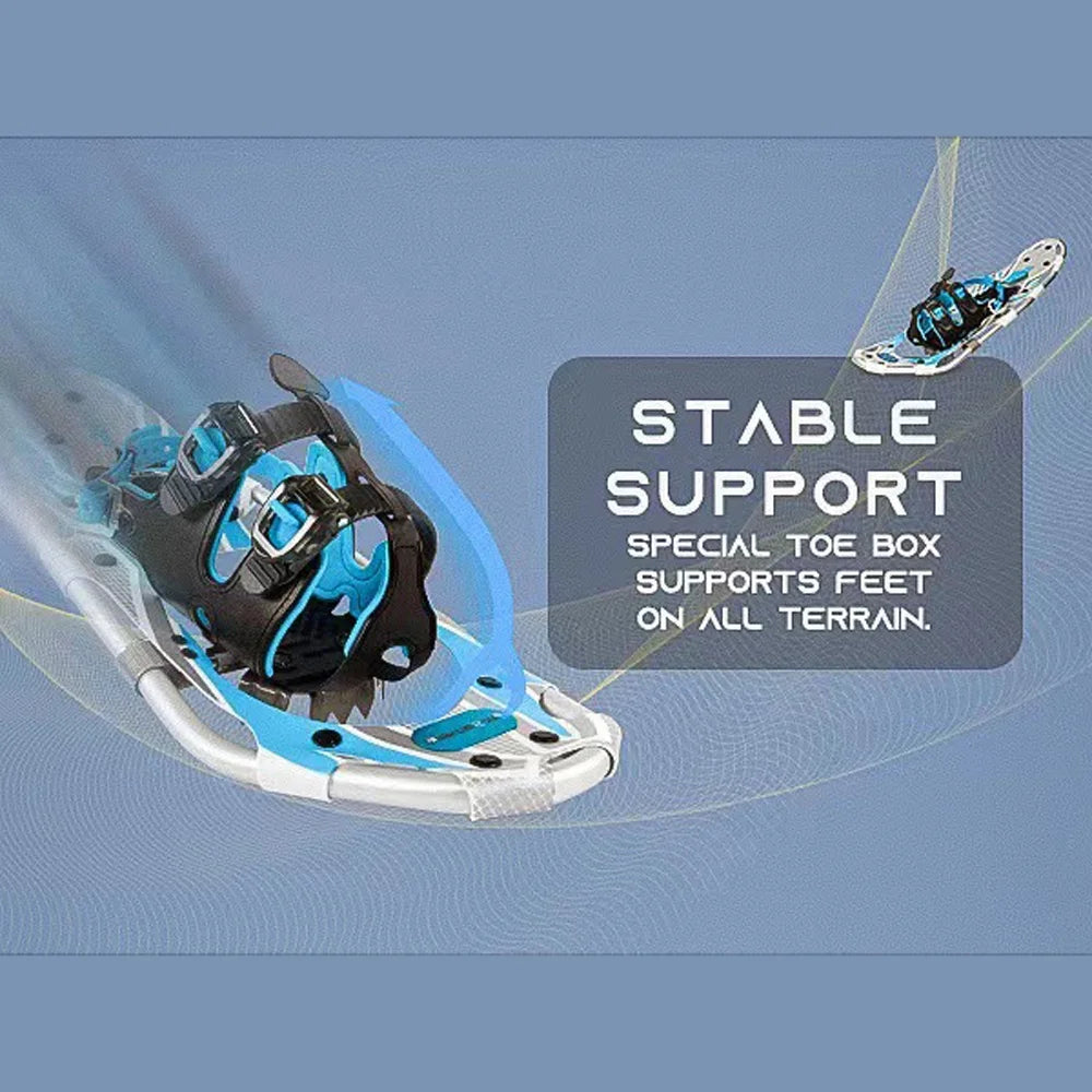 Lightweight Aluminum Alloy Snowshoes Set S258