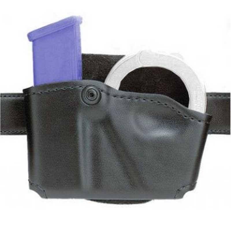 Open Top Magazine and Handcuff Pouch W736