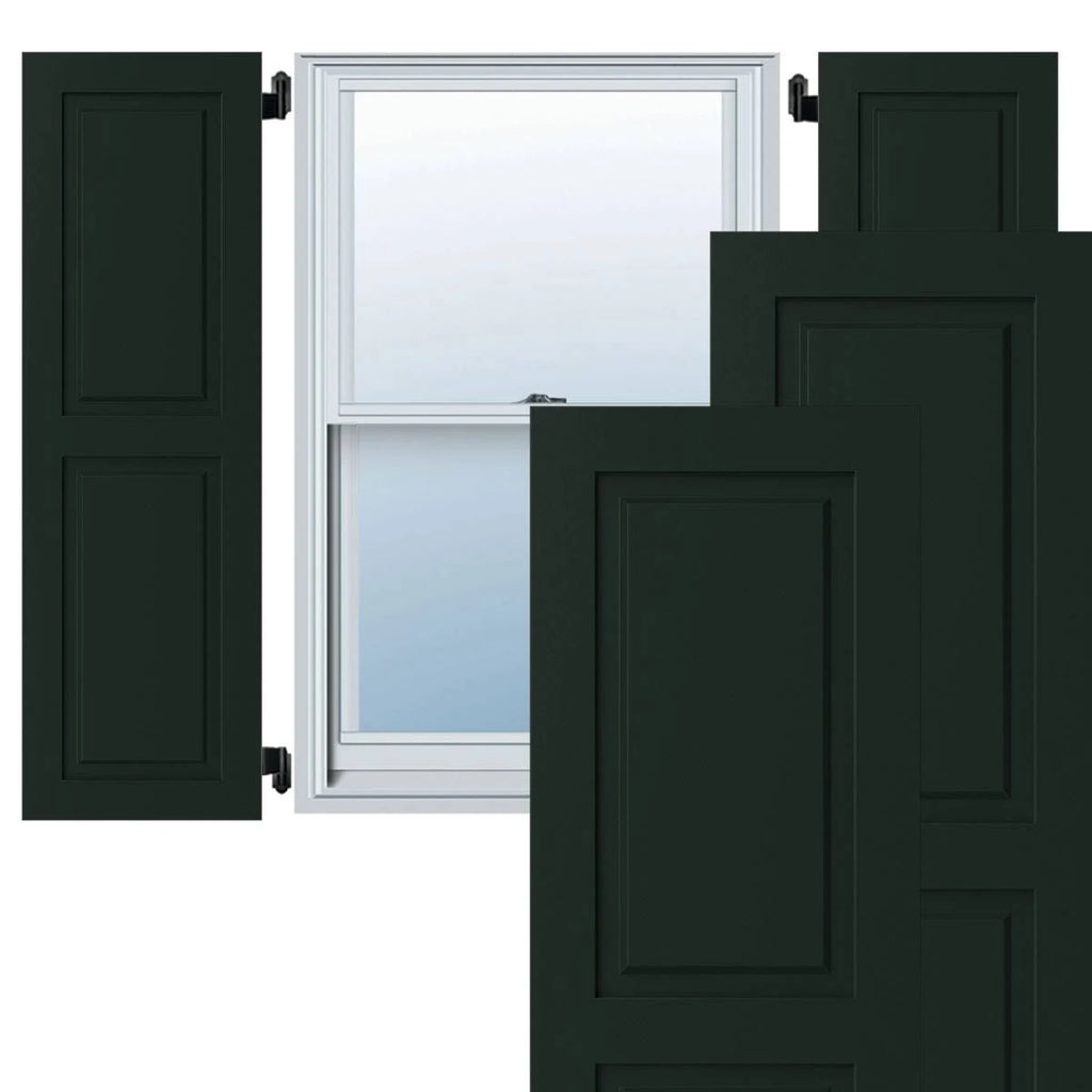 18x22W x 47x22H Exterior Composite Raised Panel Shutters X731662