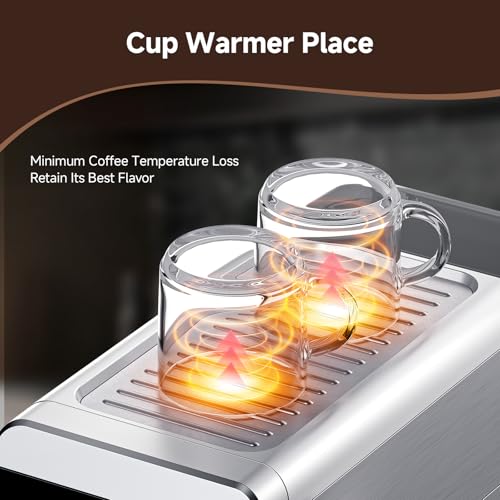 Espresso Coffee Machine 20Bar Pressure Compact Latte Machine I4161