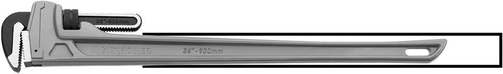 Aluminum Pipe Wrench 36-Inch Heavy Duty Straight Pipe Wrench Pack of 2 K223