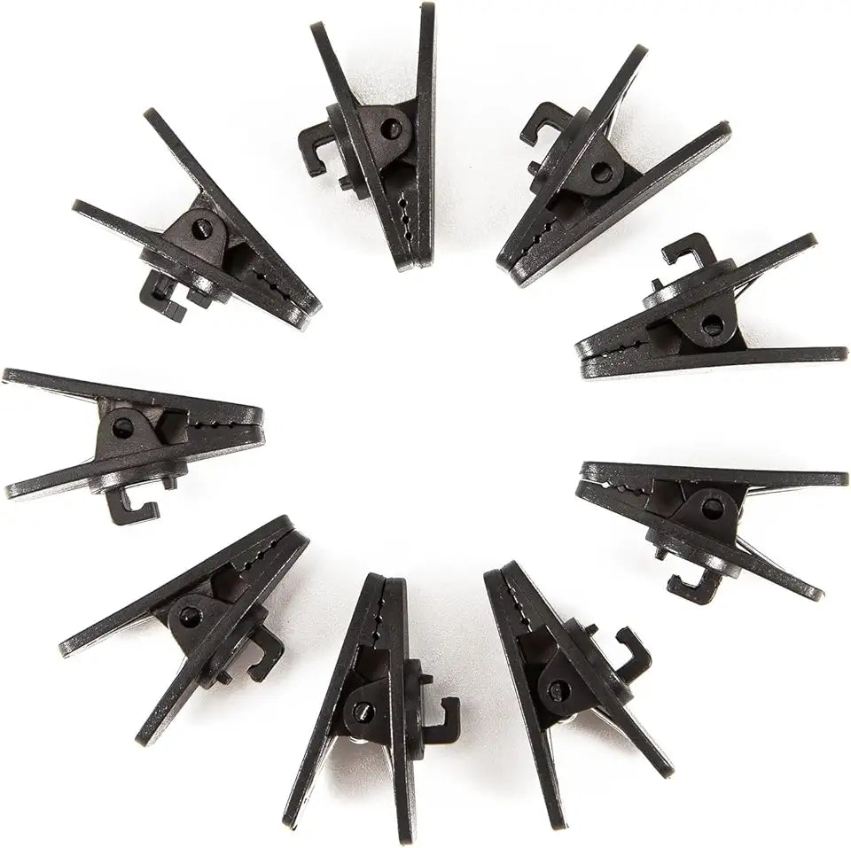 Black Tube Clips, Hose Holder Clip S34242