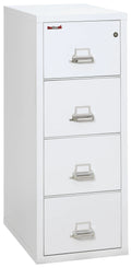 Arctic White 4 Drawer Fire Resistant File Cabinet I749