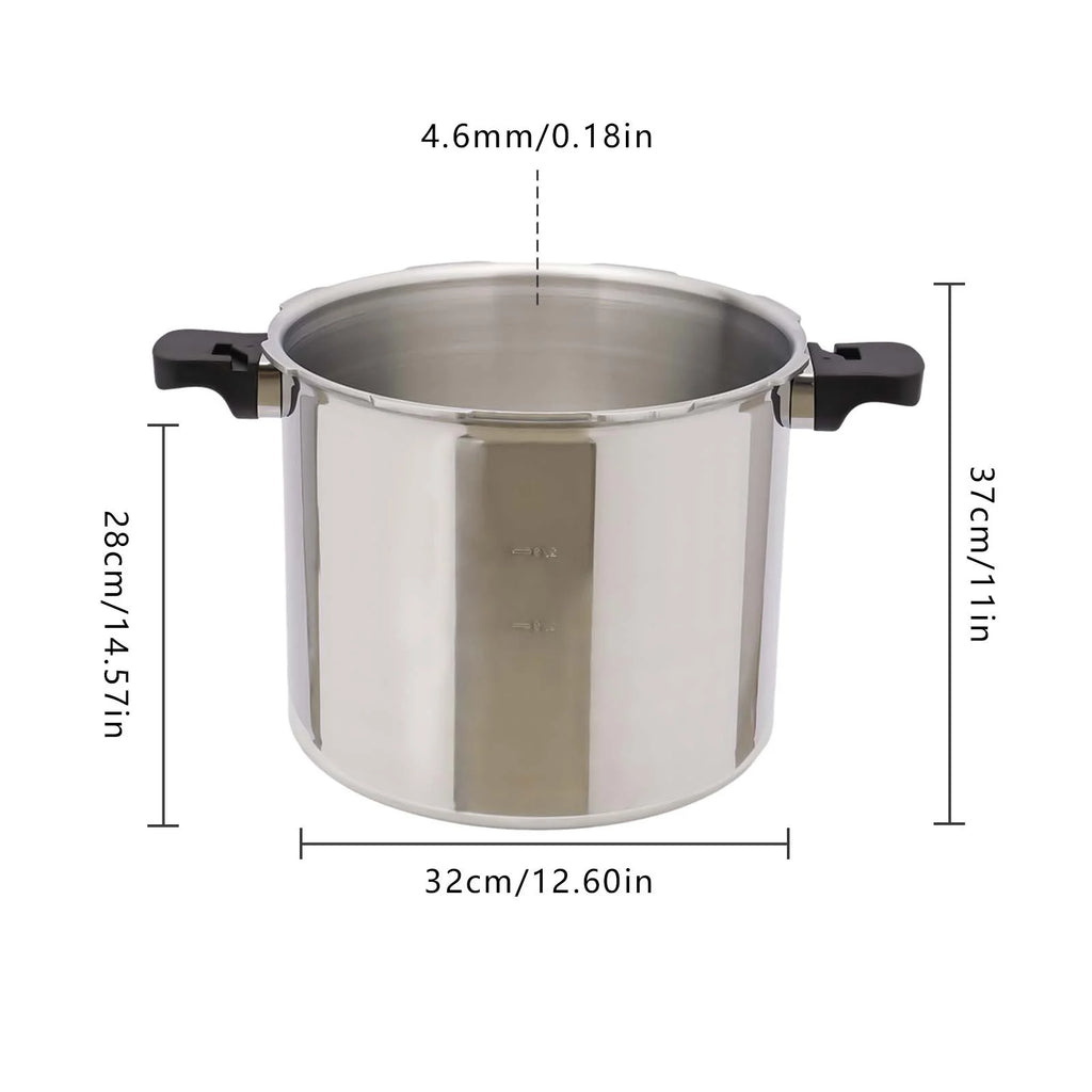 22L/23qt Thickened Explosion-proof Pressure Cooker E7758