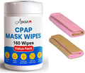 Unscented CPAP Mask Wipes with 2 Fleece Covers S284020
