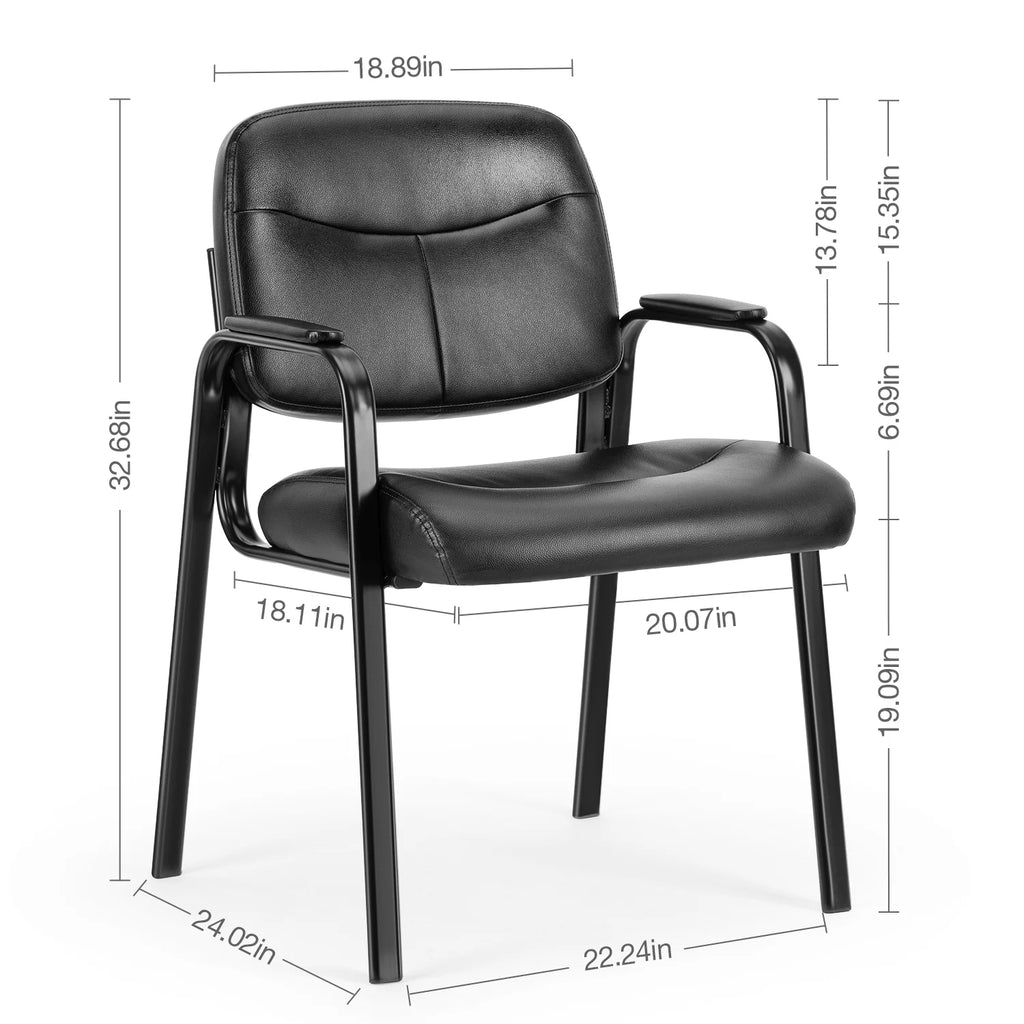 Set of 2 Sturdy Waiting Room Chairs P20026
