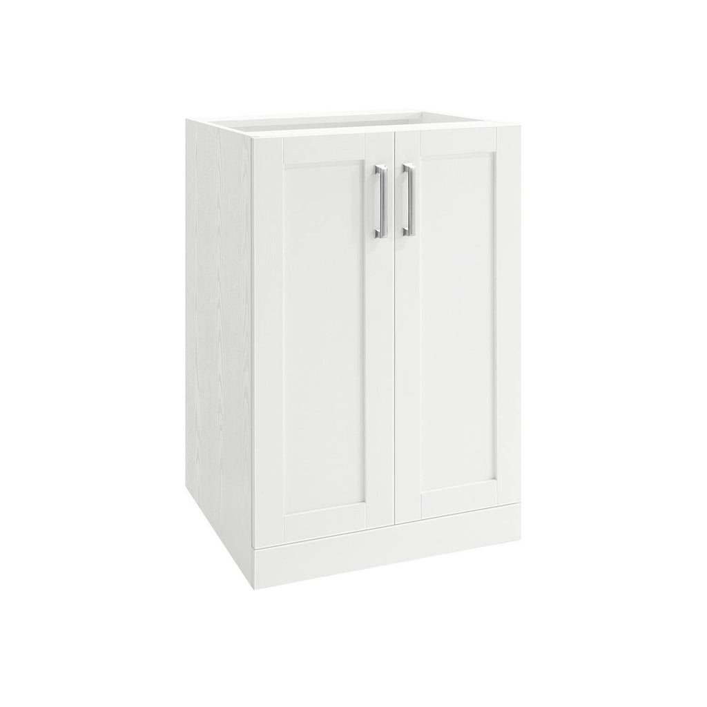 White 2-Door Home Bar Cabinet K9930
