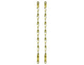 26" Twisted Fork Bars Gold O6822
