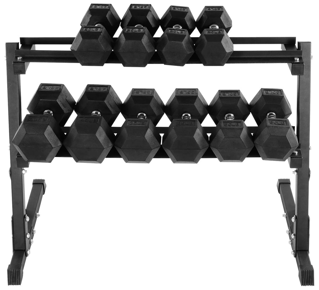 150 LB Dumbbell Set with A-Frame Rack S8905