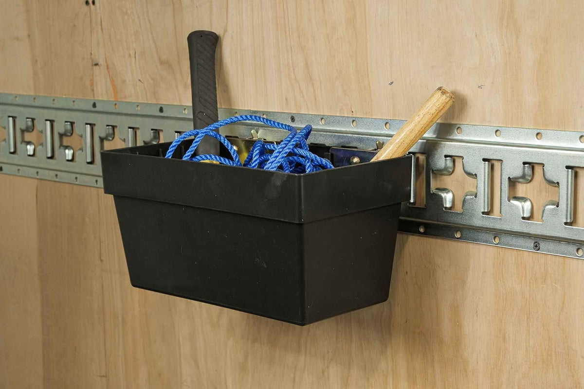 Heavy Duty E-Track Storage Bin Pack of 2 X924769