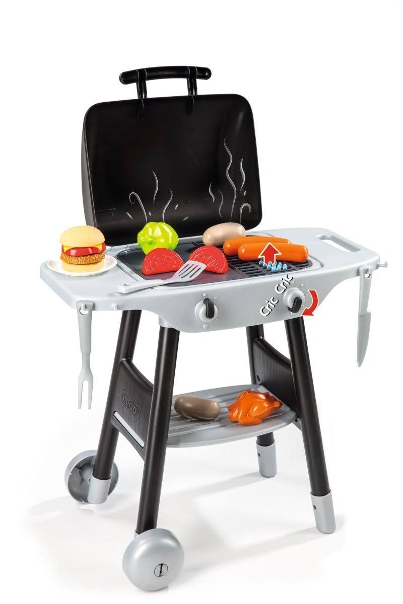 Black 16-Piece BBQ Grill Playset M3892