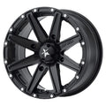 M33 Clutch Wheel 14x7 4.0 + 3.0 Satin Black I966