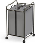 2 Bags Laundry Sorter Dark Grey G50420