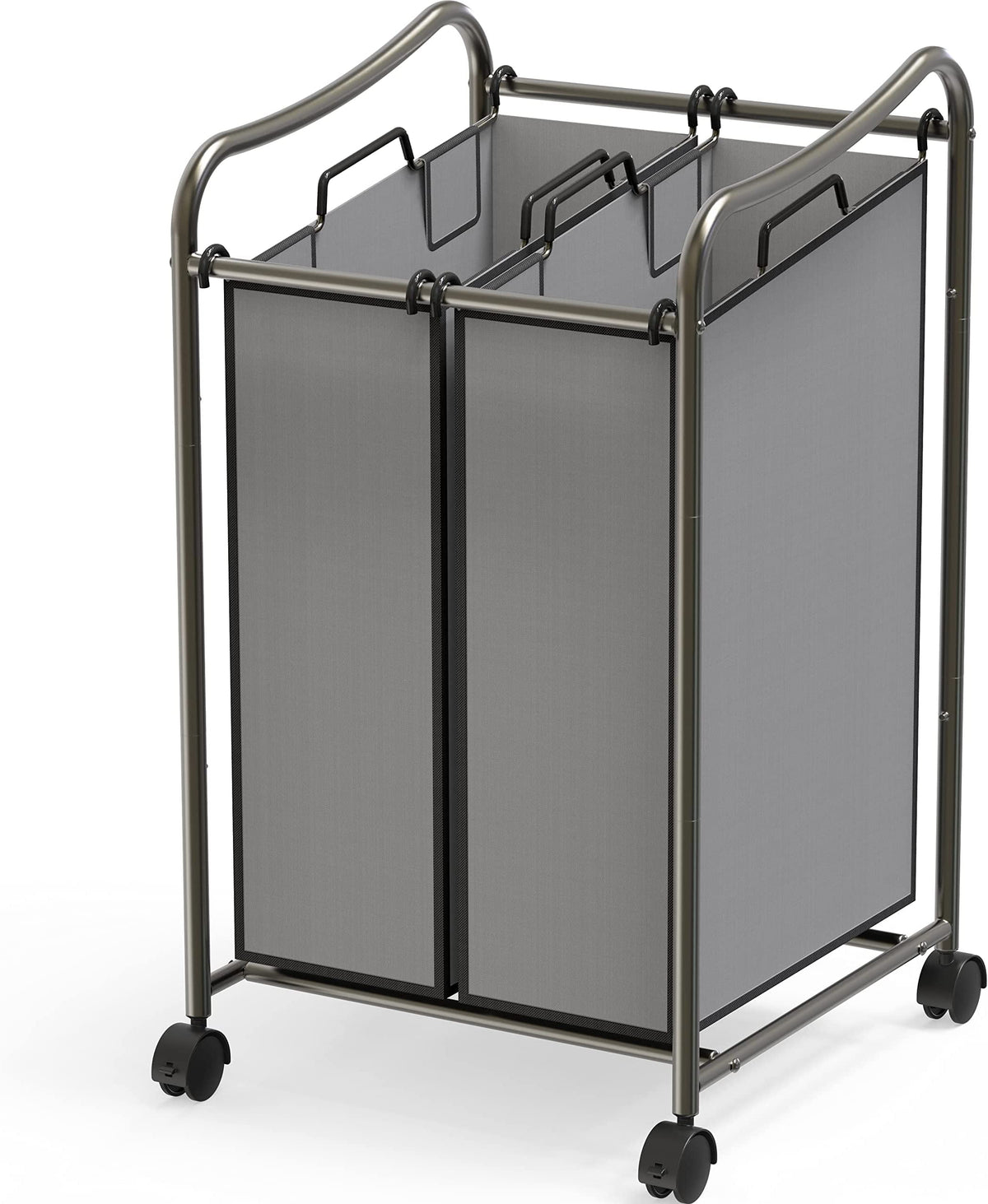 2 Bags Laundry Sorter Dark Grey G50420