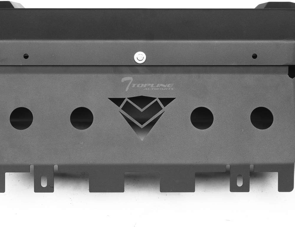 Black Steel Front Bumper W669