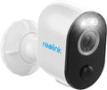 Outdoor Security Camera 4MP Dual Band WiFi Solar Battery Powered Spotlight Motion Detection Local SD Card Cloud Storage P5203