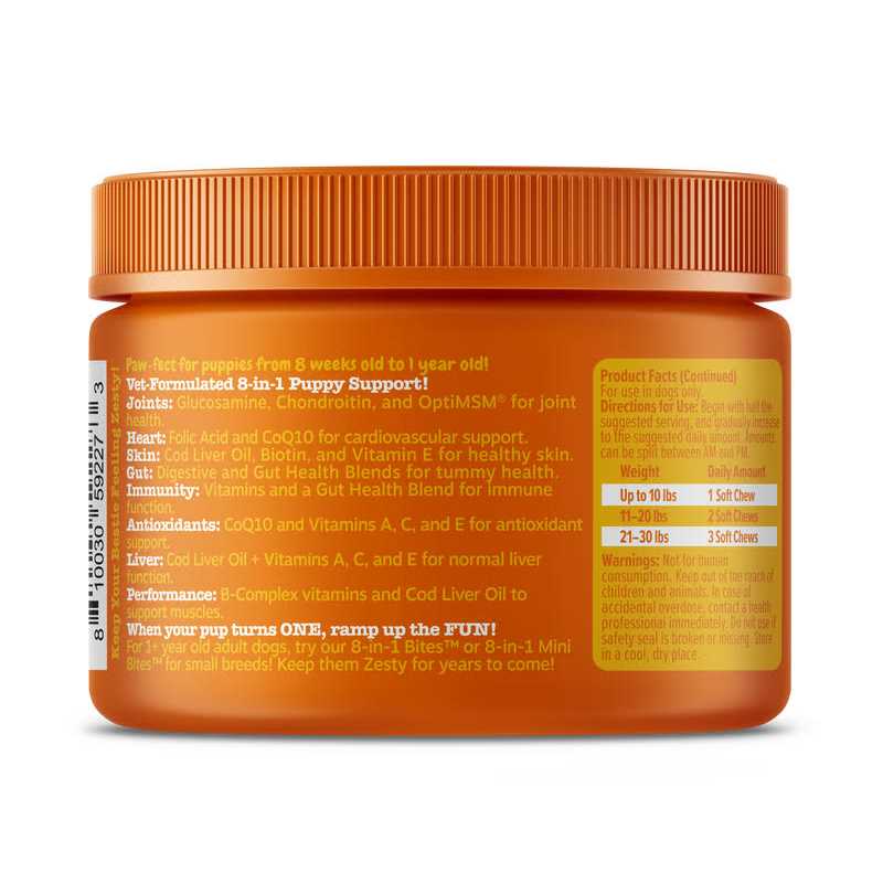 Puppy 8-in-1 Supplement Bites I22644