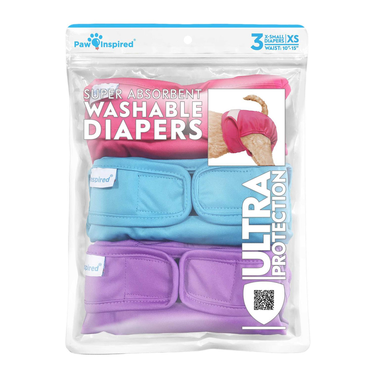 Washable Reusable Female Dog Diapers J3601