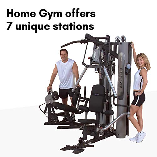 210lbs Multi-Station Gym Machine with Leg and Calf Press Attachment T128806