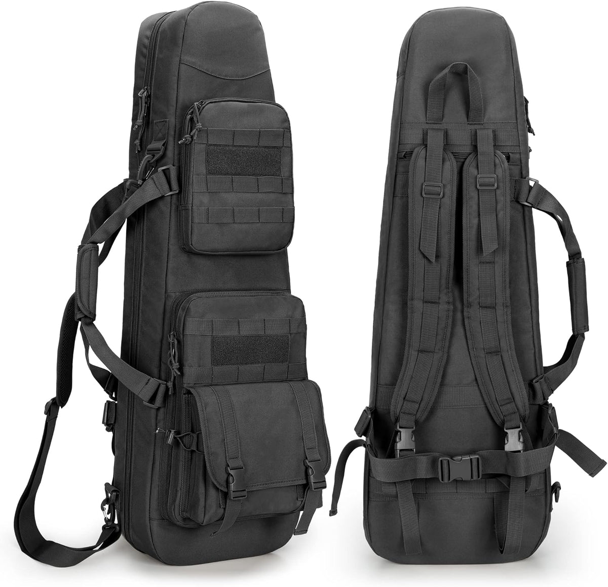 Soft Rifle Case Double Rifle Backpack Padded Rifle Bag V335