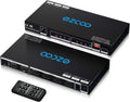 HDMI Matrix 4 In 2 Out 4K 60Hz HDR 10 SPDIF 5.1CH Audio Extractor G303
