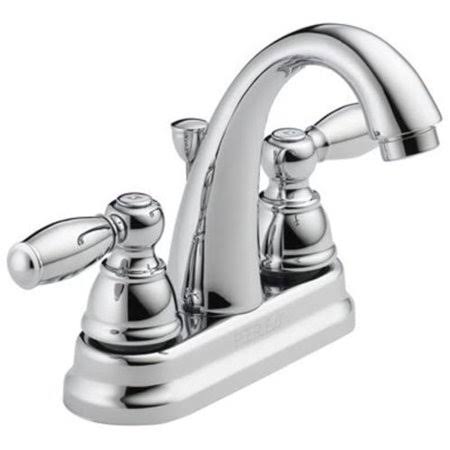 Chrome Two Handle Bathroom Faucet S64398