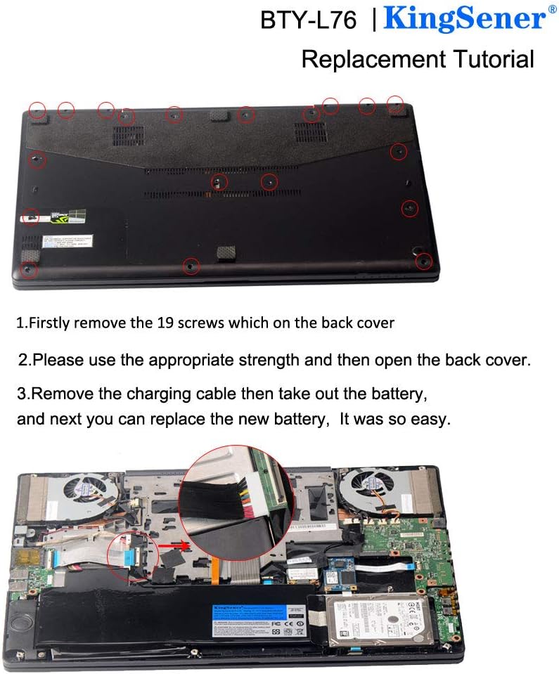 Laptop Battery 5400mAh Pack of 2 R631