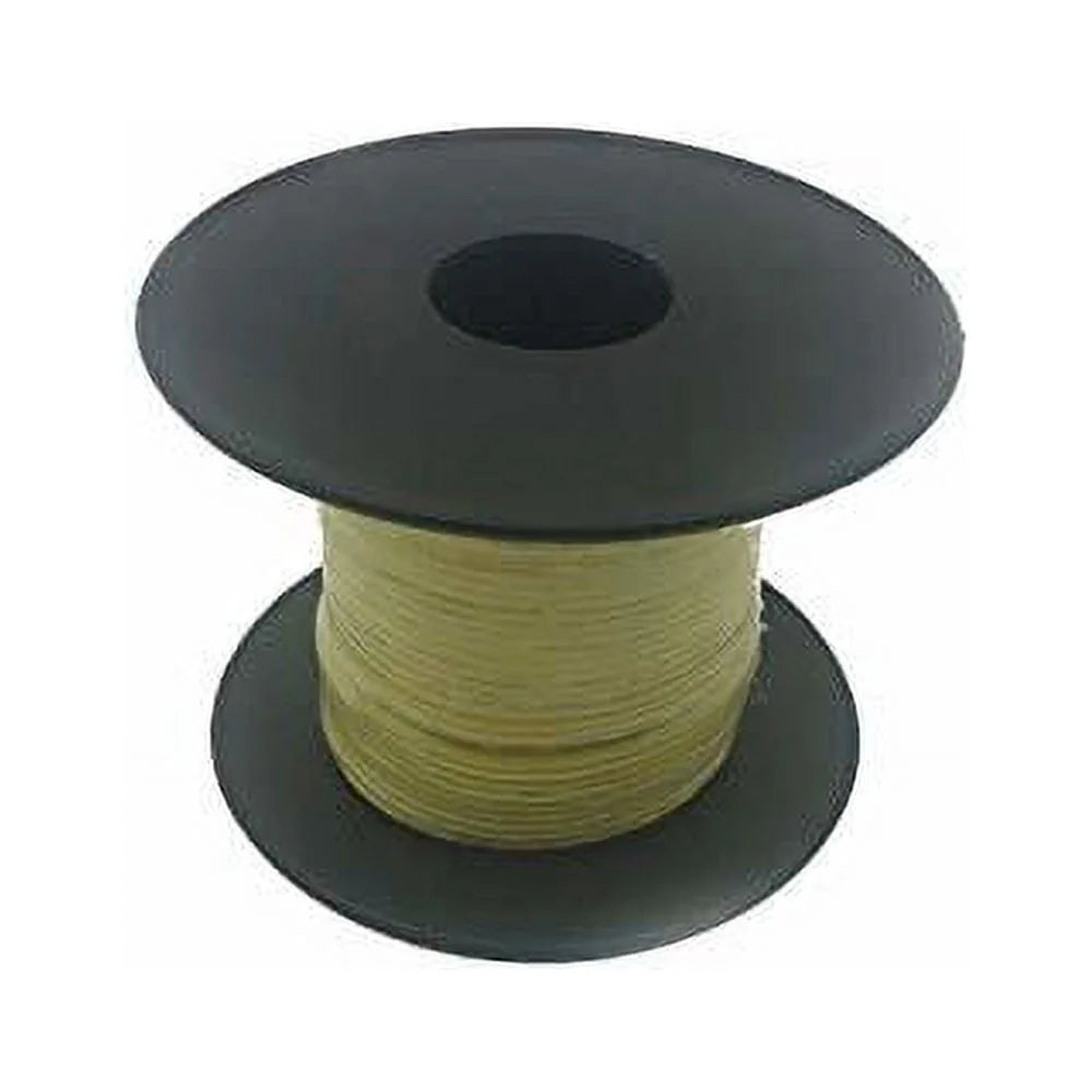22 AWG Solid Copper Wire with Yellow PVC Insulation Y394