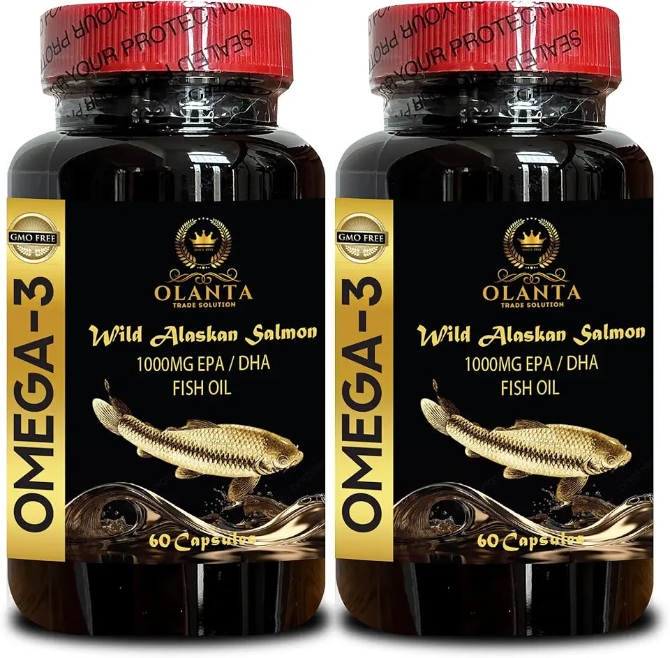 Fish Oil 120 Capsules Dietary Supplement X1666