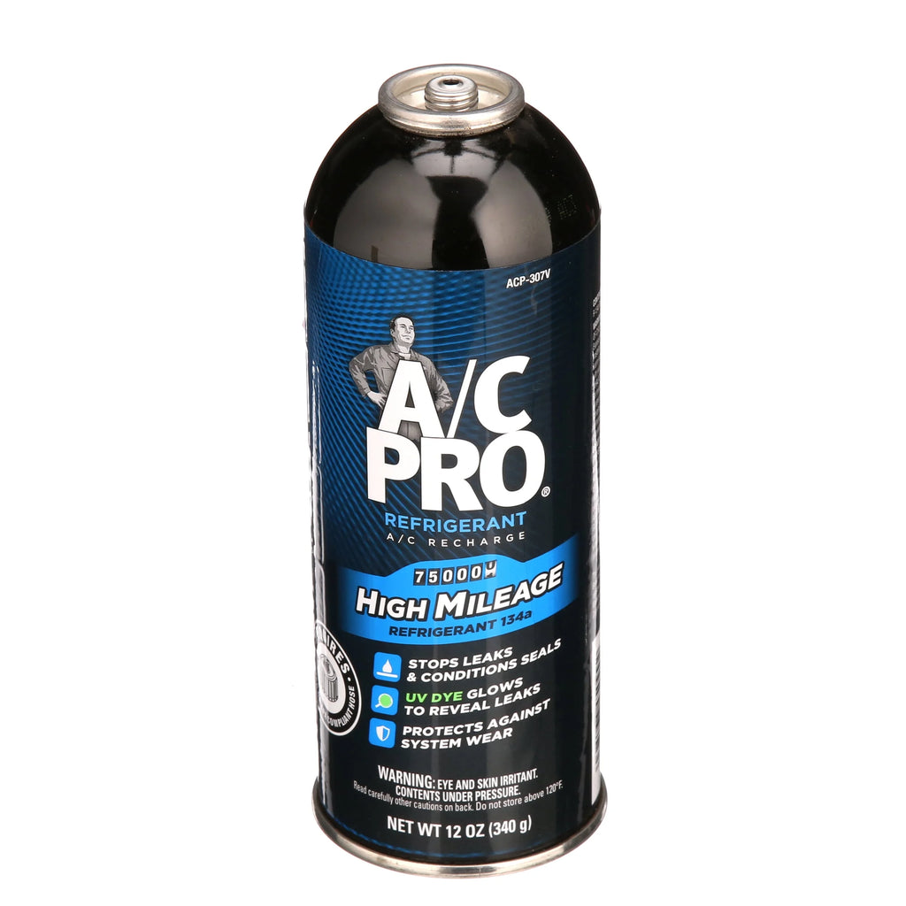 High Mileage R-134a Auto Air Conditioner Refrigerant 12oz I60434