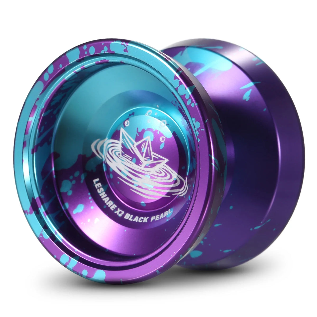 Aluminum Yoyo Ball with Bearing Strings Glove Storage Case D80134